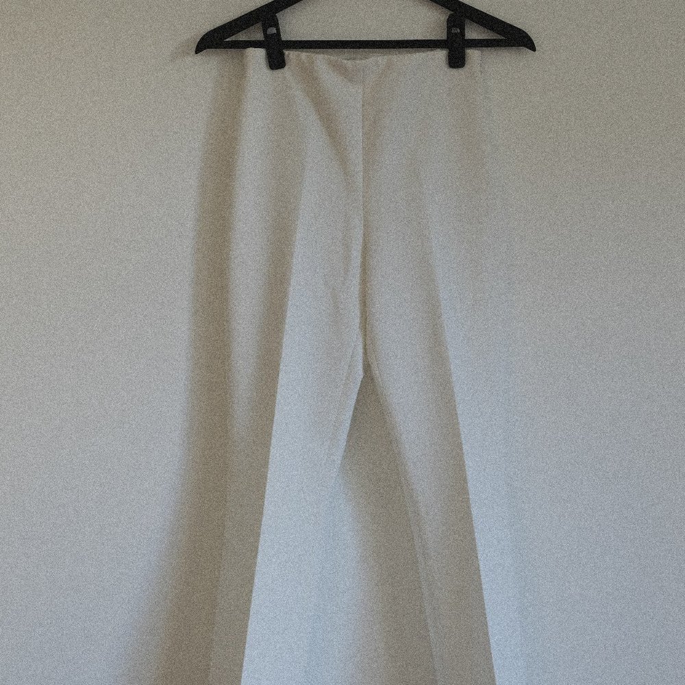 Tailored Suit Pants - White, XS